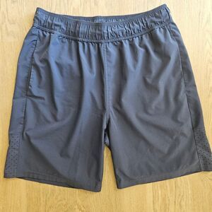 Balance Collection Mens Medium Shorts Dark Gray Blue